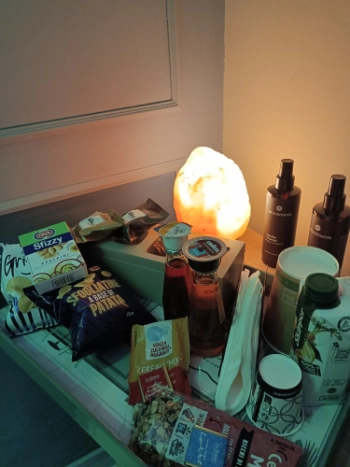 dettaglio hair spa vassoio vivande