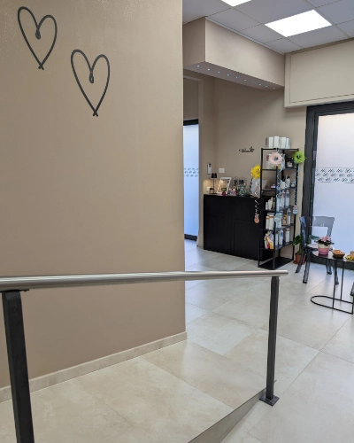 Rampa per diversamente abili interna nel Salone Parrucchiere, Tricologia e Hair Spa Vannini Pisa