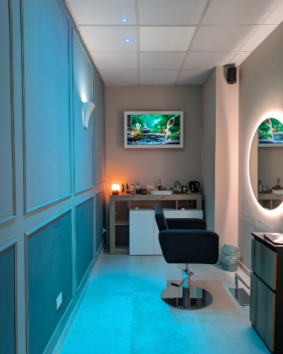 Panoramica stanza esclusiva Hair Spa Vannini a Pisa